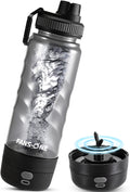 Electric Protein Shaker Bottle, 24 oz USB C Rechargeable Electric Mixer, Shaker Cups for Protein Shakes and Meal Replacements, Portable Blender Self Mixing Cup for Gym Workout